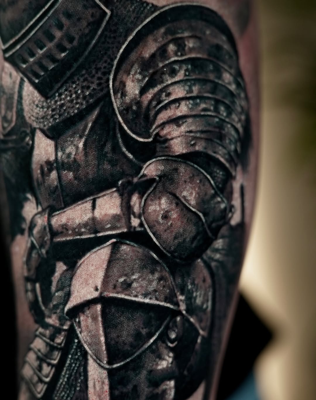 Tattoo by @alitto.art.tattoos — realism, black_and_grey