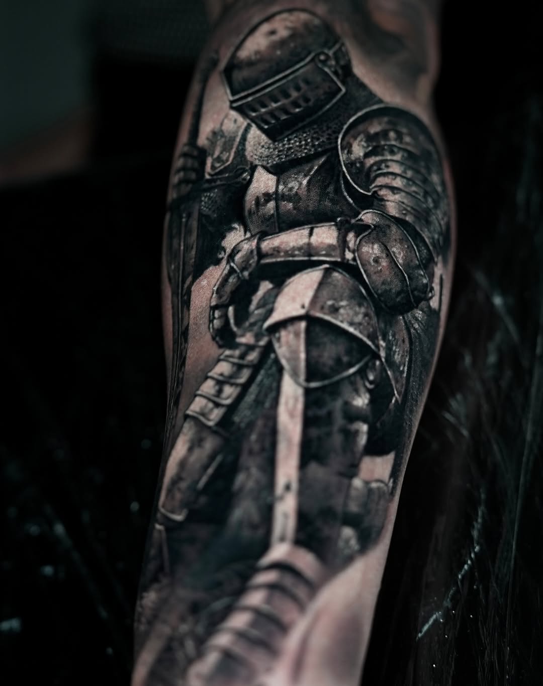 Tattoo by @alitto.art.tattoos — realism, black_and_grey