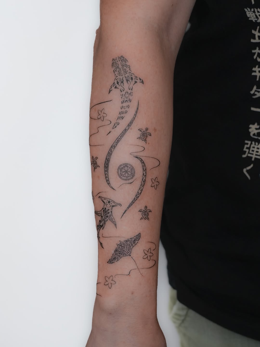 Tattoo by @tattooernyc โ tribal, black_and_grey