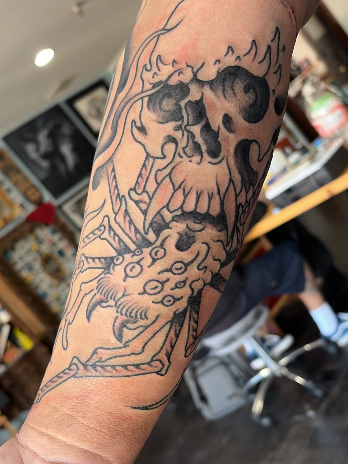 Tattoo by @elmertattoos — japanese_irezumi