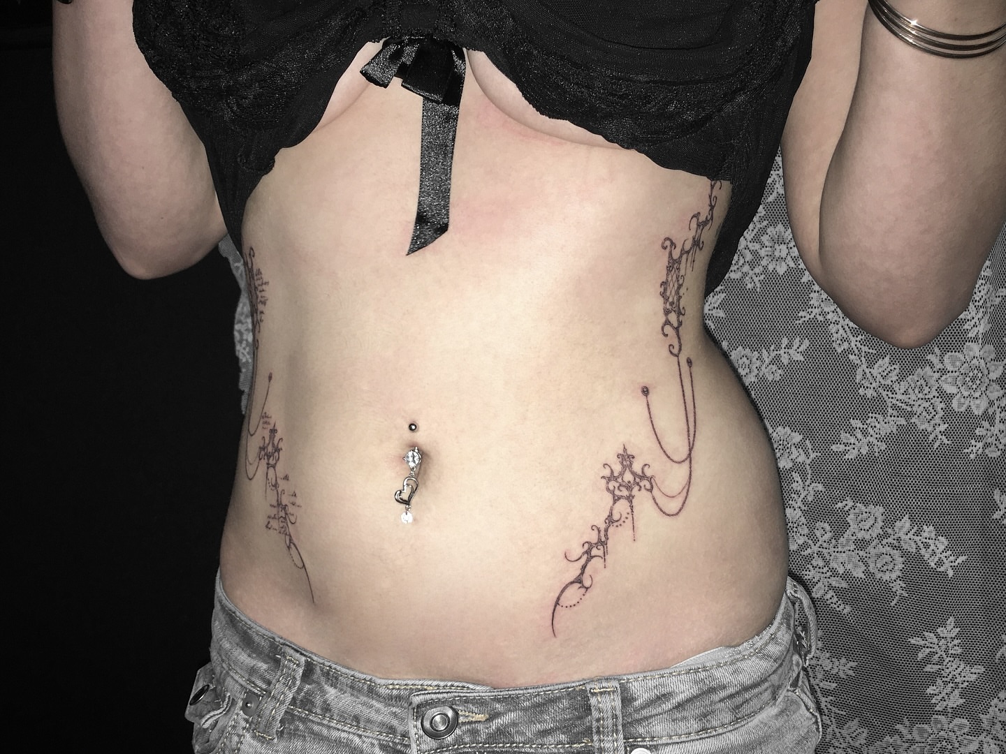 Tattoo by @keeshetattoo โ black_and_grey