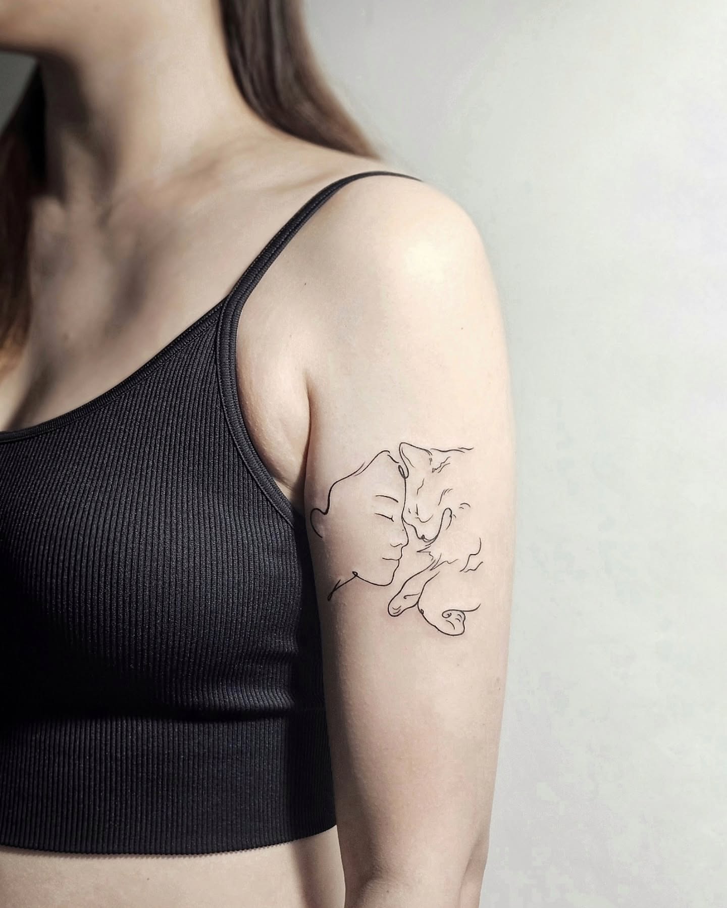 Tattoo by @draw.a_castle — fine_line