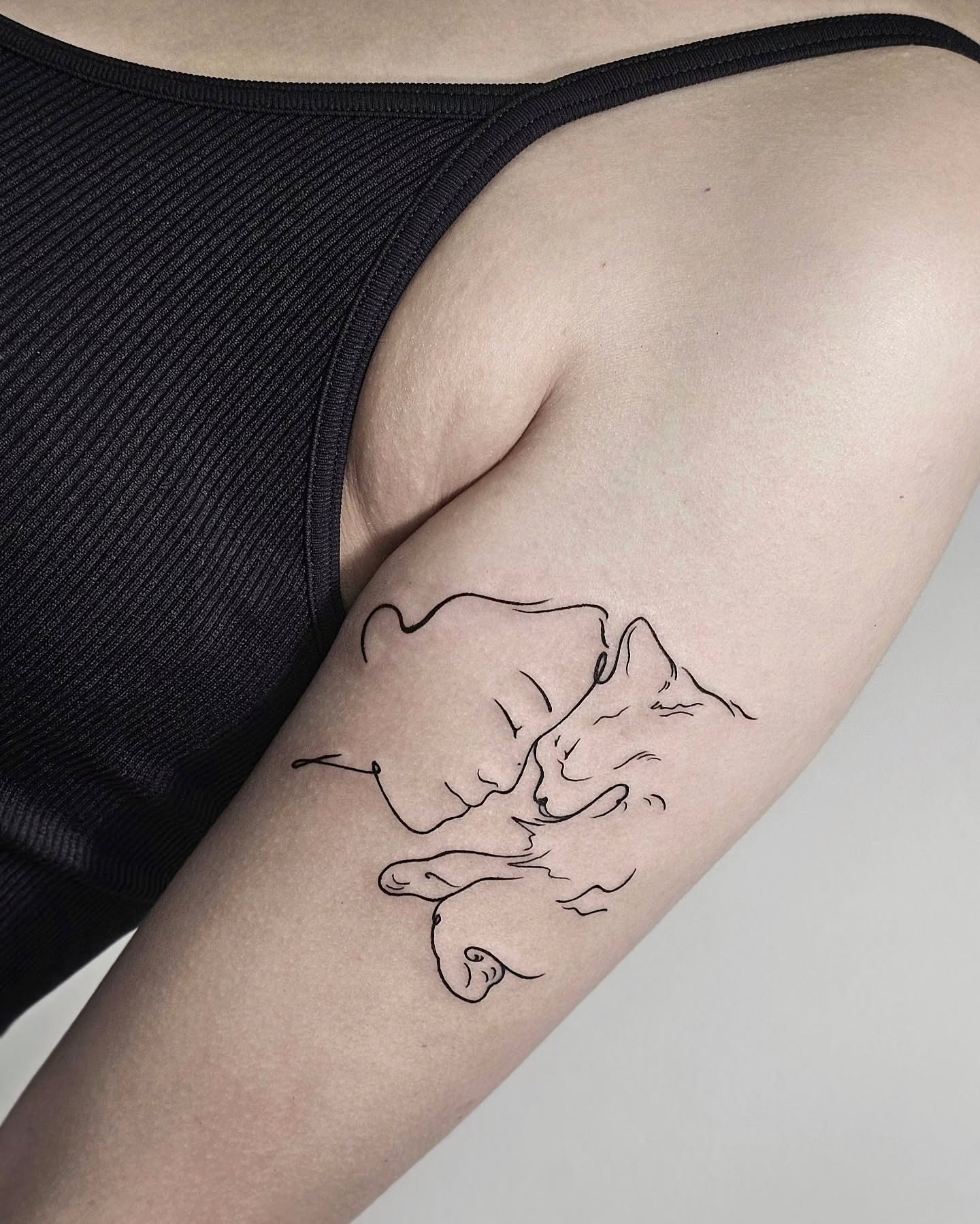 Tattoo by @draw.a_castle — fine_line