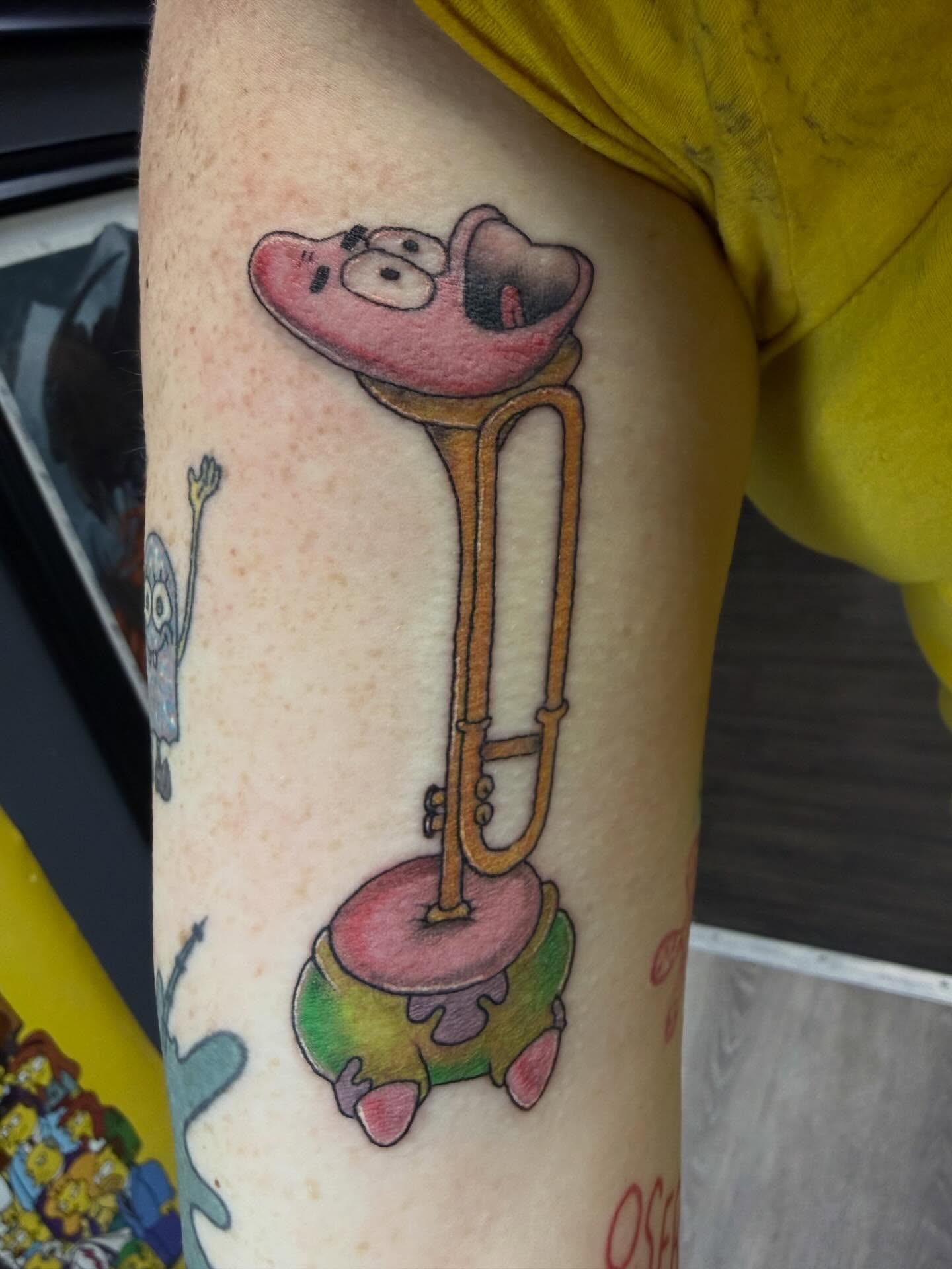 Tattoo by @inkandpainttattoo — new_school