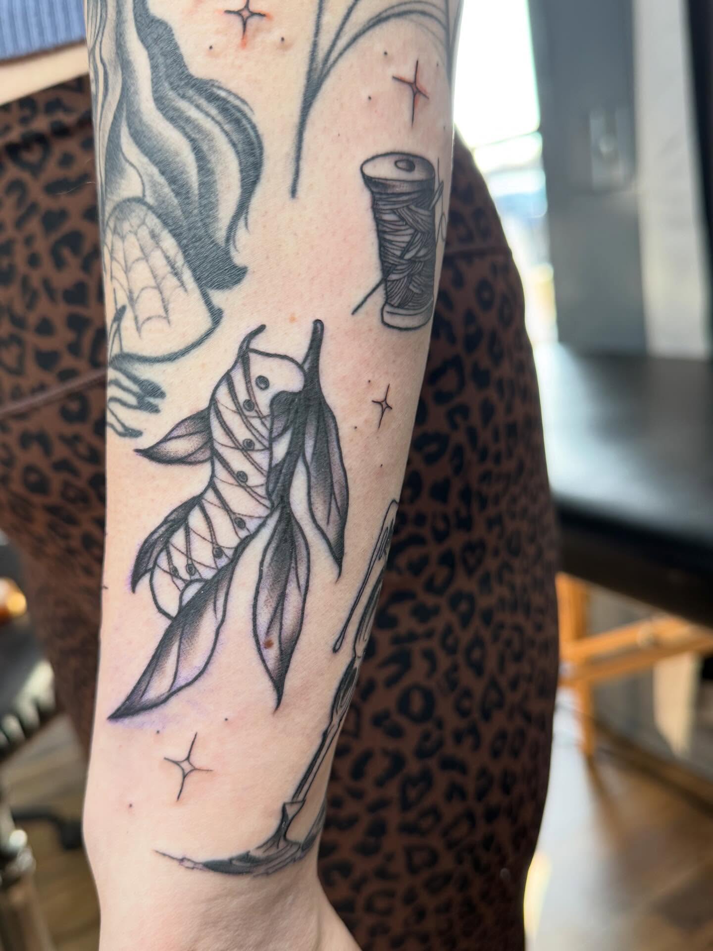 Tattoo by @waylenwaylen_ — black_and_grey