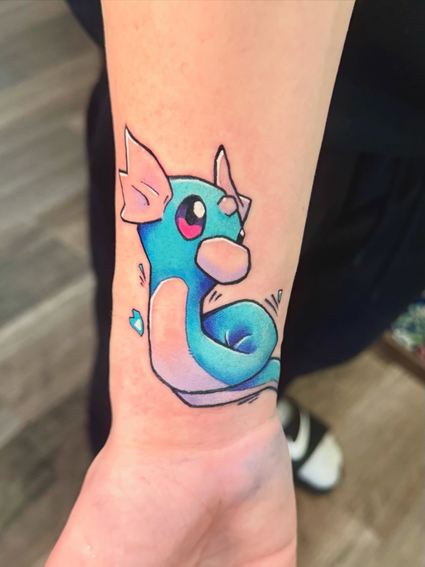 Tattoo by @topaciotattoos — watercolor