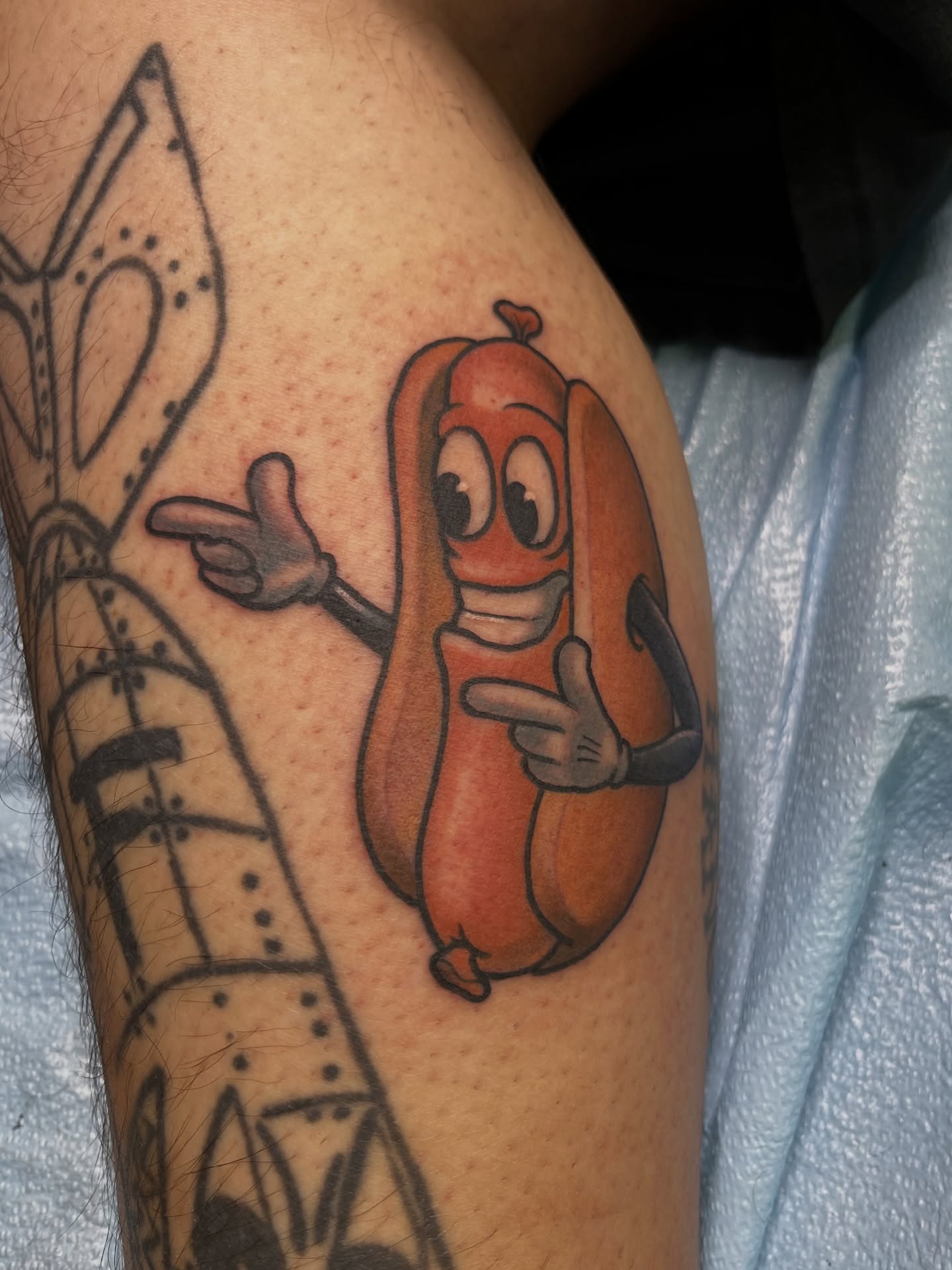 Tattoo by @eptattoos — dotwork