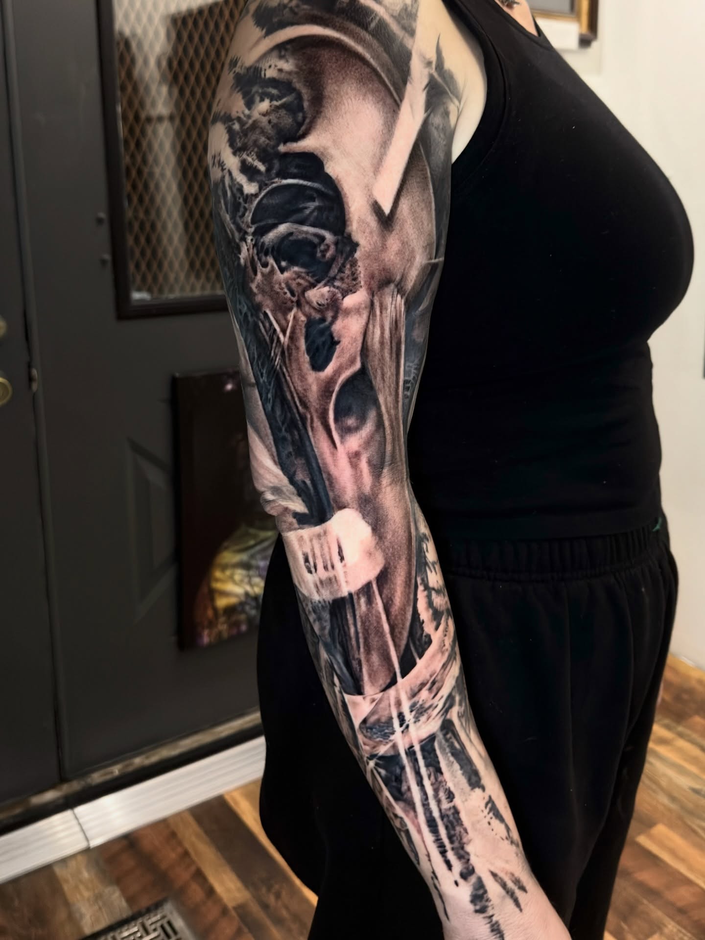 Tattoo by @tattoo_fingers β realism, dark_realism
