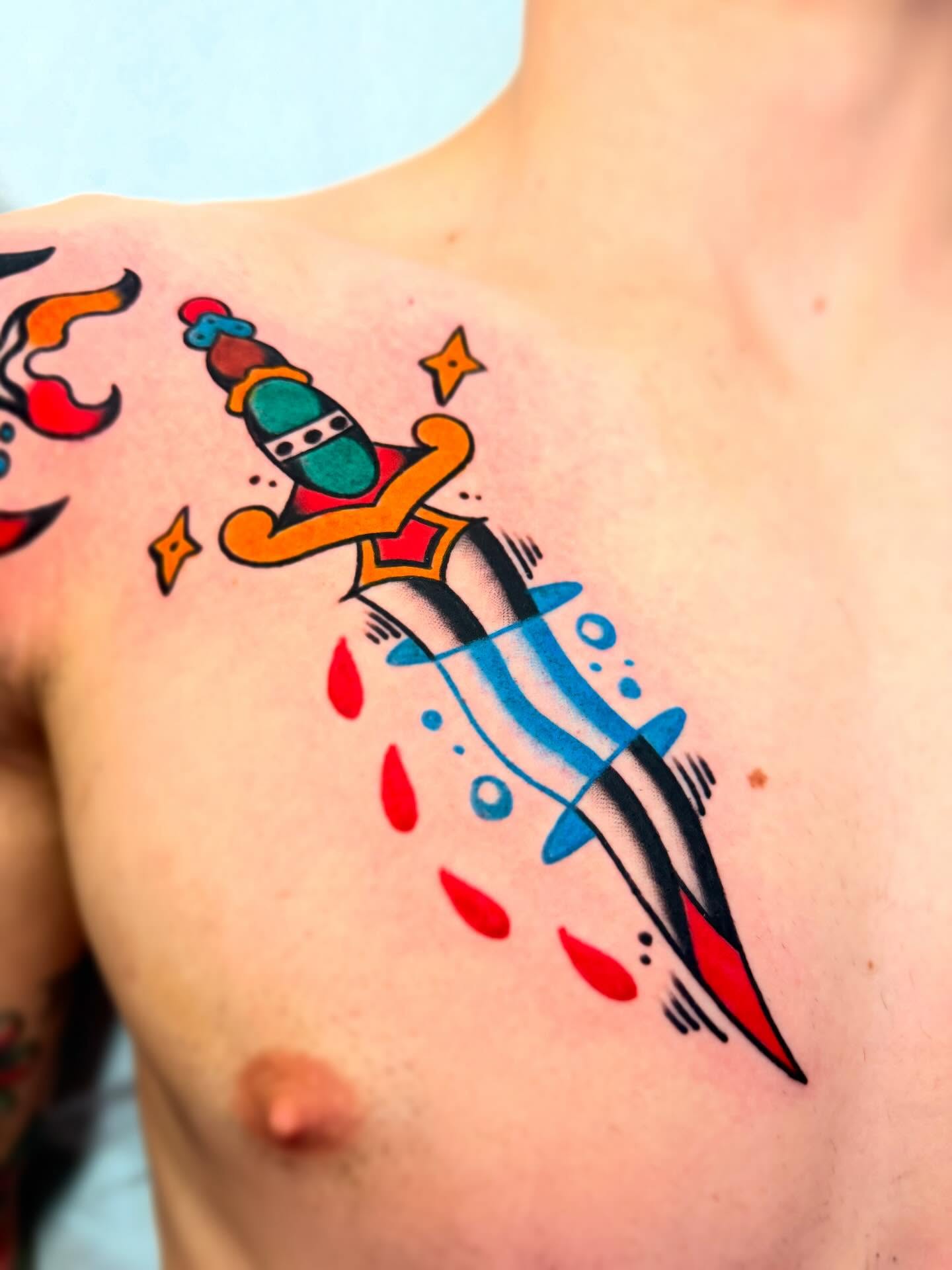 Tattoo by @okaytats — american_traditional