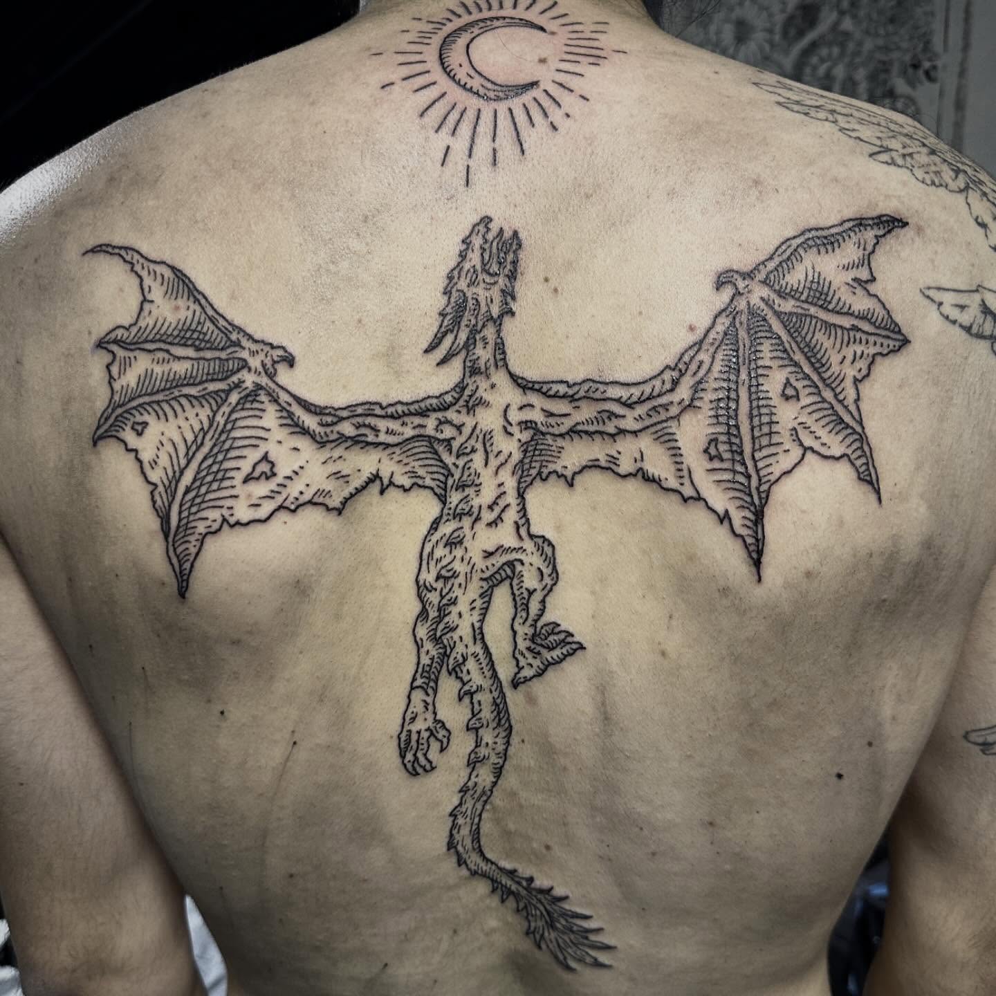 Tattoo by @lan.ny.ho — black_and_grey