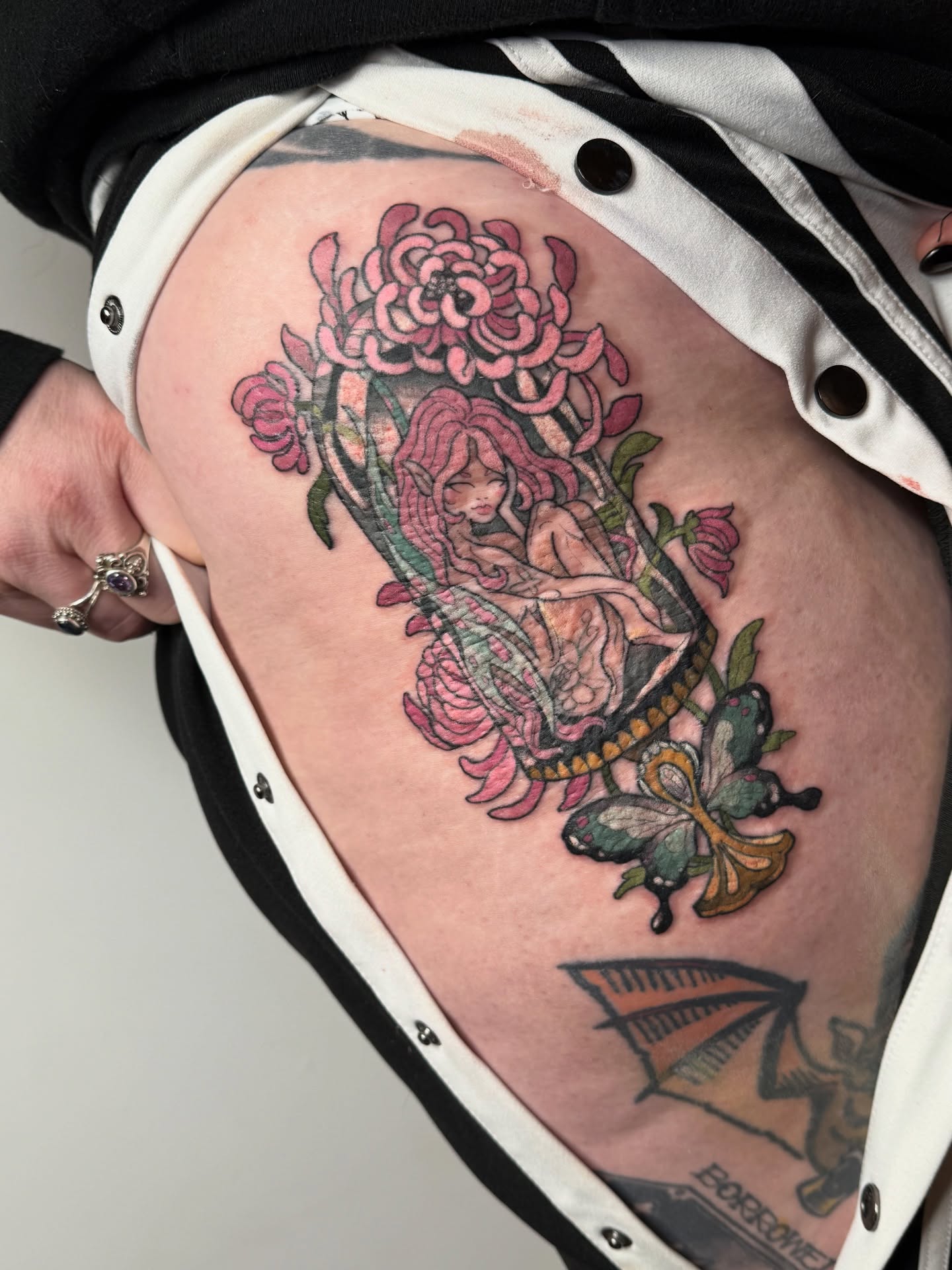 Tattoo by @scaledxwingstattoo โ new_school, illustrative
