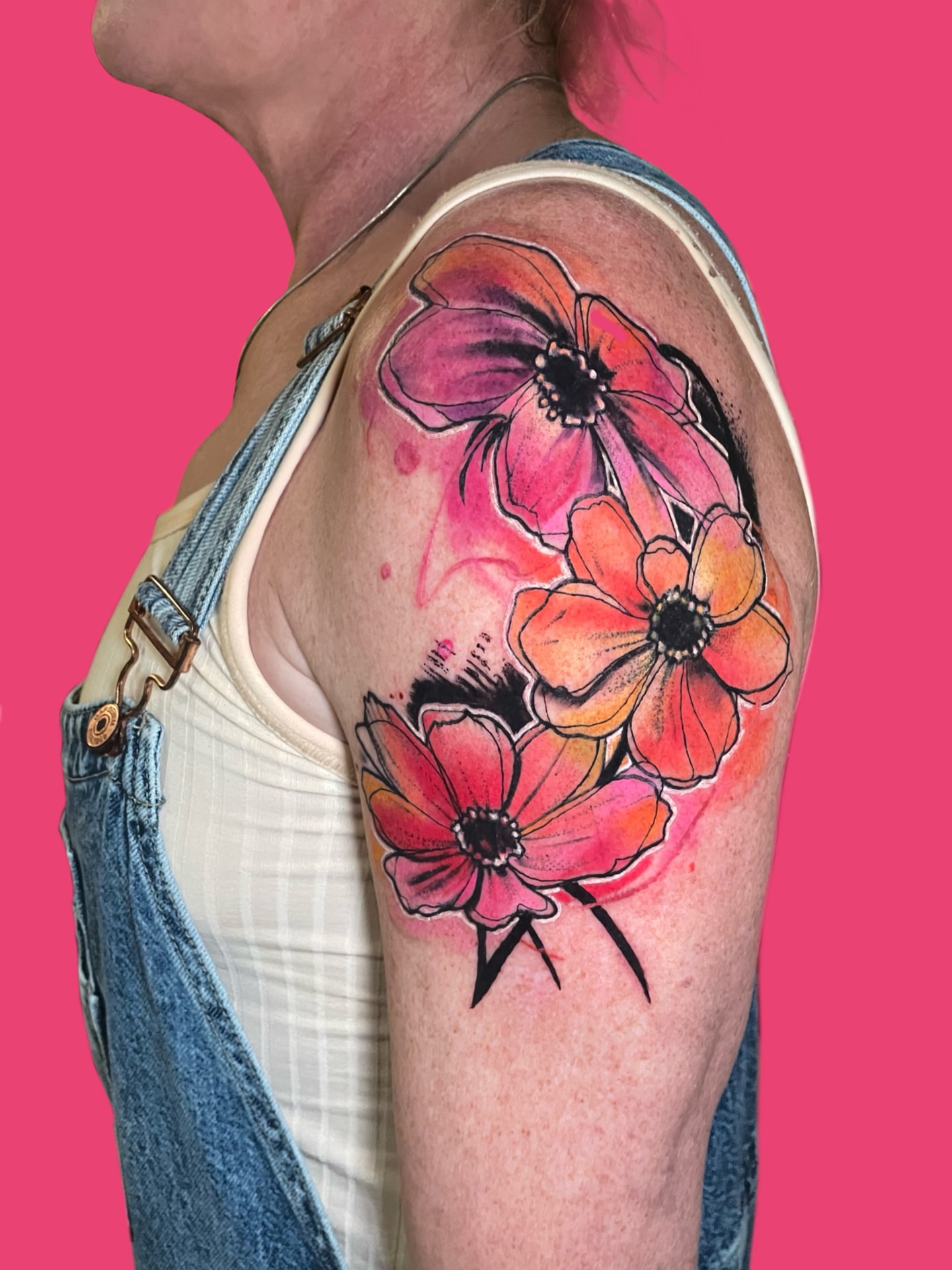 Tattoo by @graphicward — watercolor
