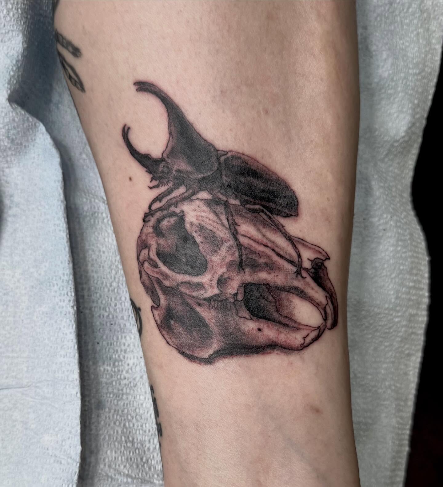 Tattoo by @shawndbarber — black_and_grey, realism