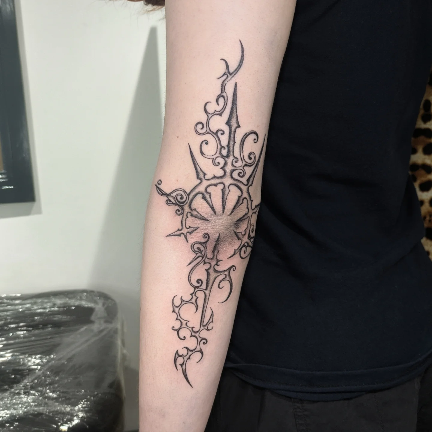 Tattoo by @elstattoos — tribal, ornamental