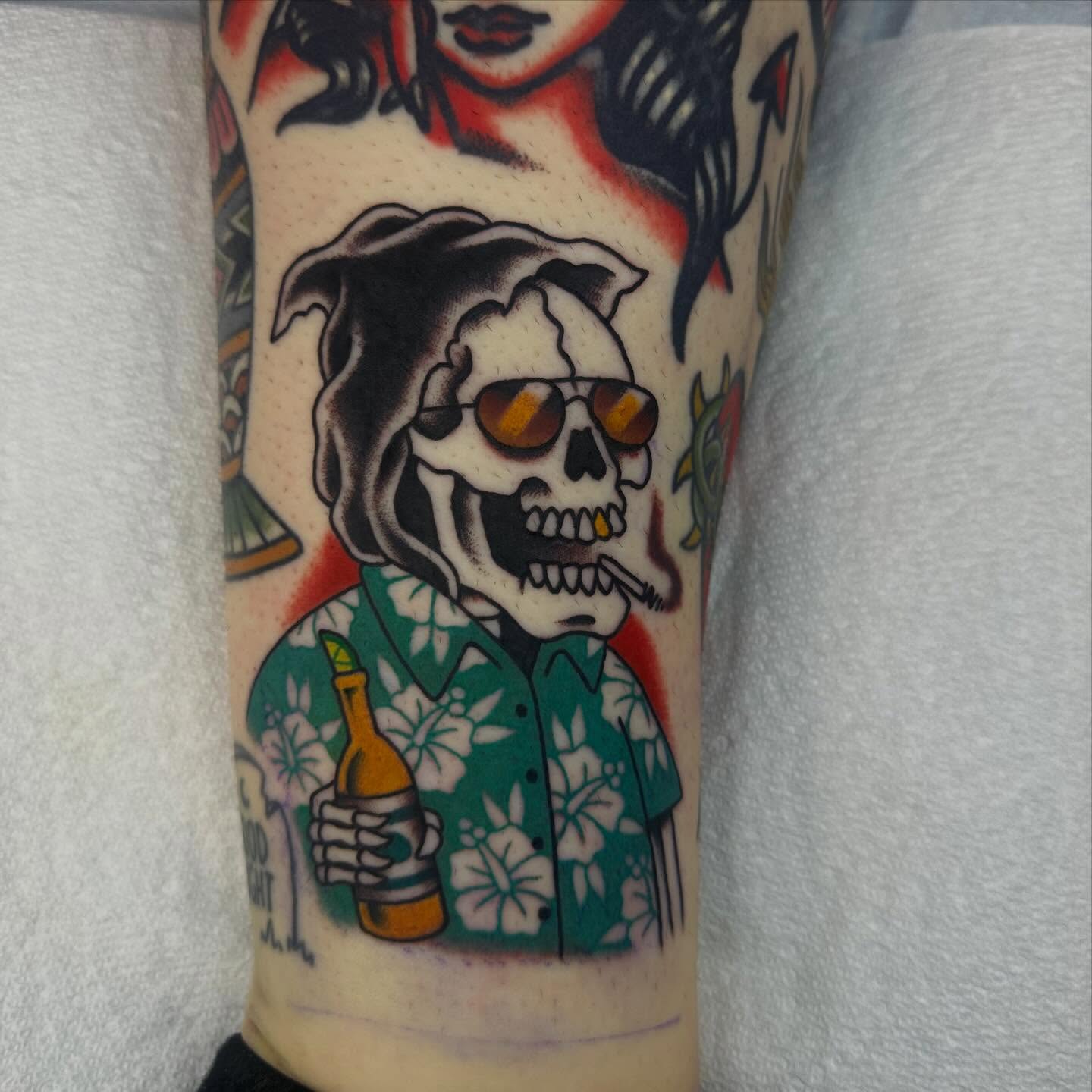 Tattoo by @celeste.tattoos — american_traditional