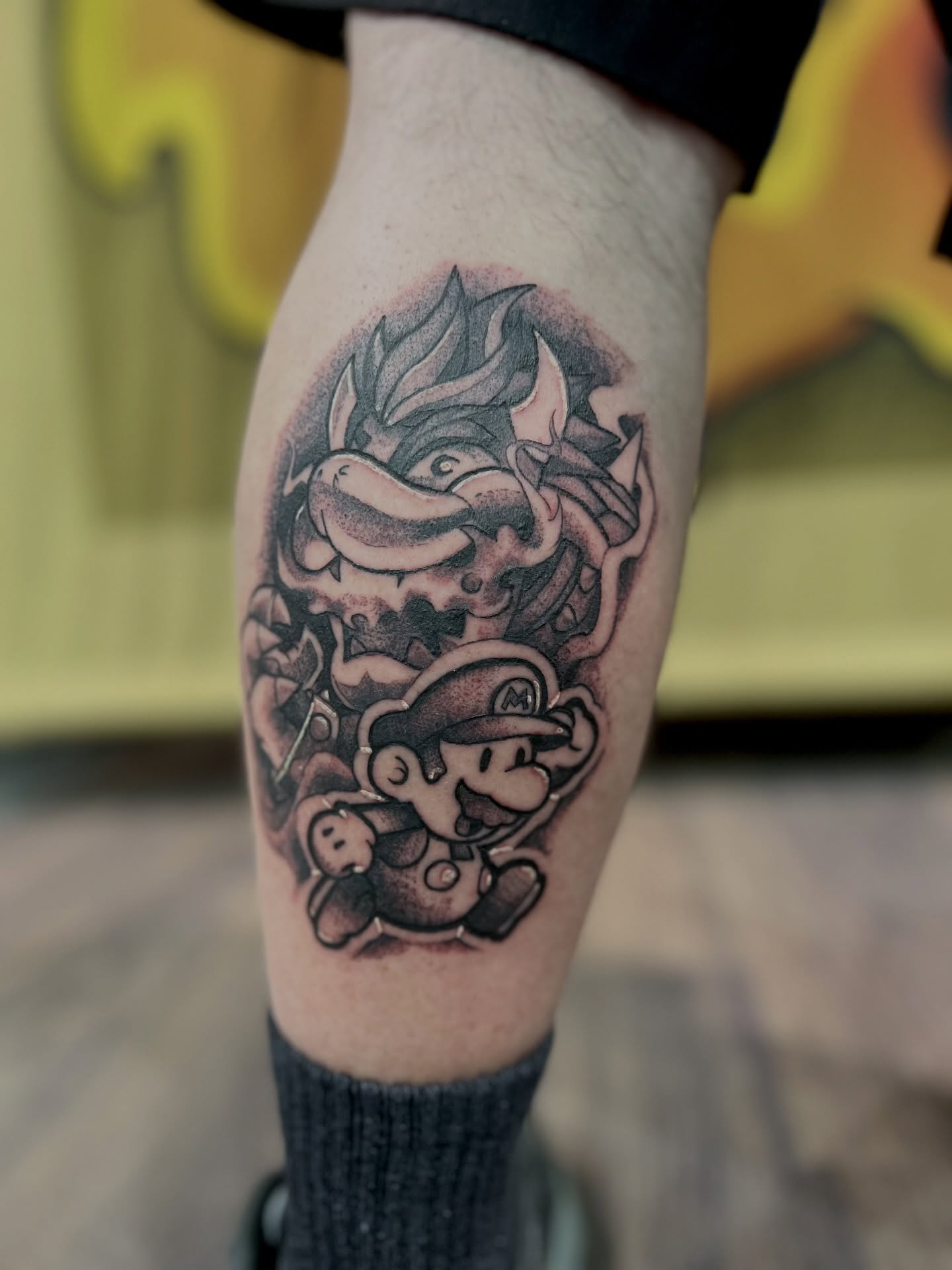 Tattoo by @andrewwatkinstattoos — black_and_grey