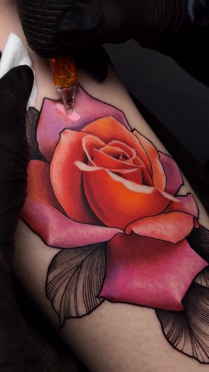 Tattoo by @lisa_tattooer — realism, neo_traditional