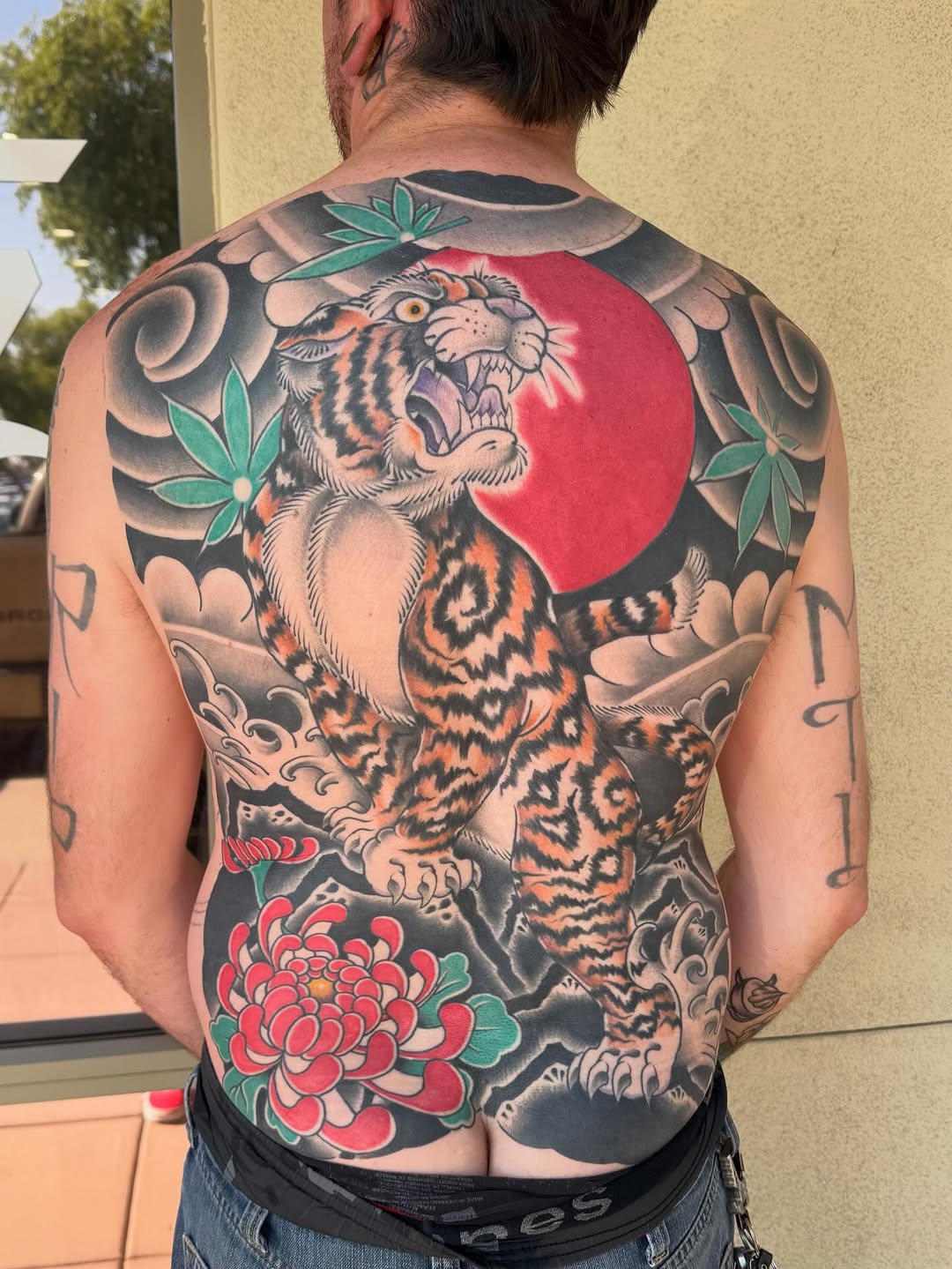 Tattoo by @jay13espinoza โ japanese_irezumi, black_and_grey