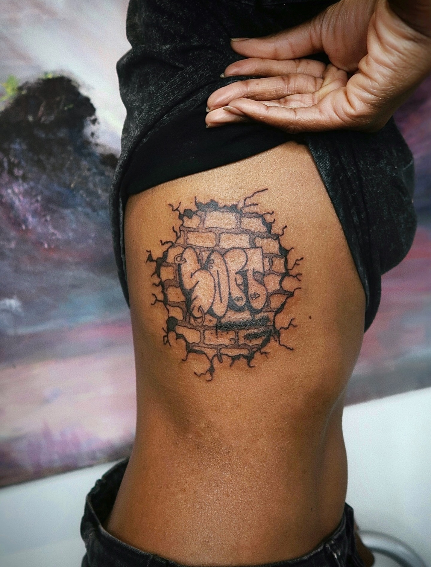 Tattoo by @alliecattatts — black_and_grey
