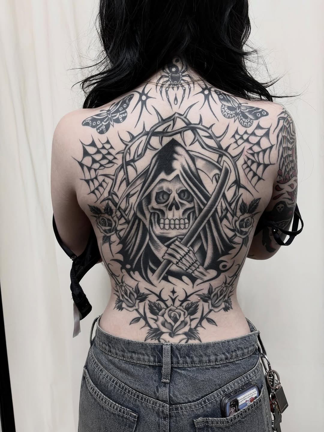 Tattoo by @alanpham — black_and_grey, dark_realism