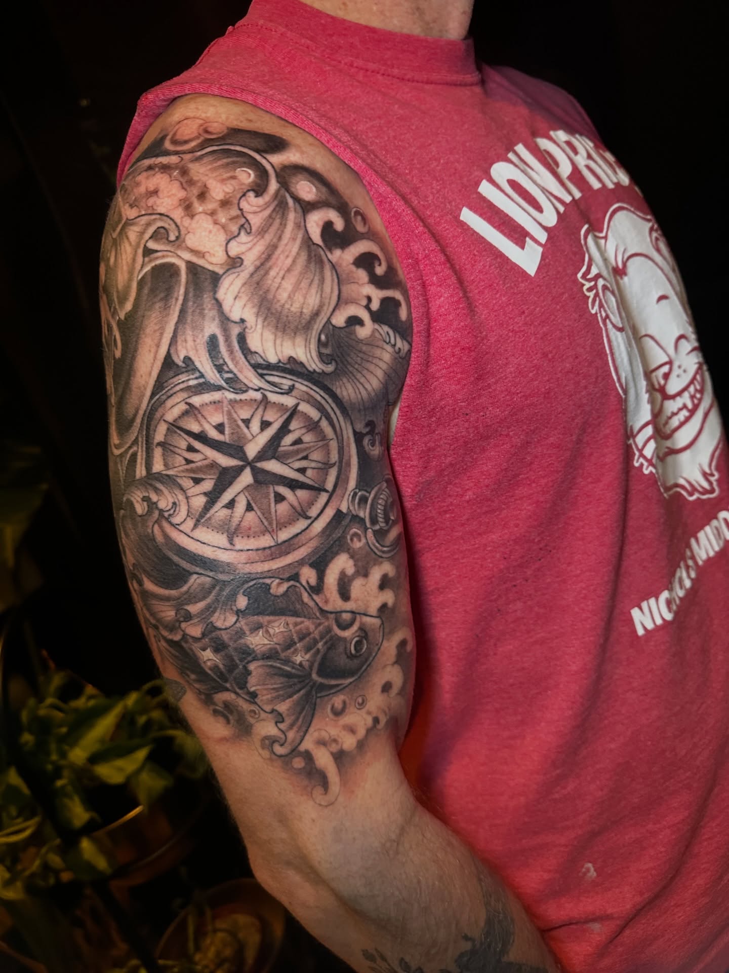 Tattoo by @callme.tvulture — black_and_grey, realism