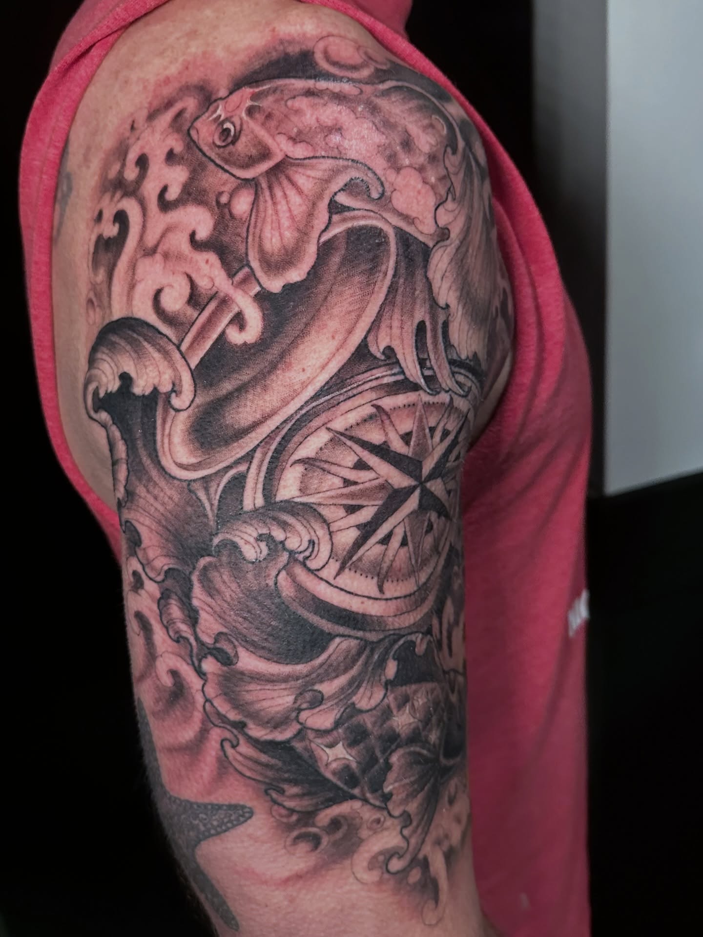 Tattoo by @callme.tvulture — black_and_grey, realism