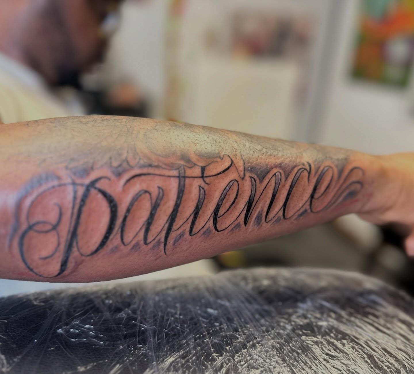Tattoo by @tattyourface β lettering_script