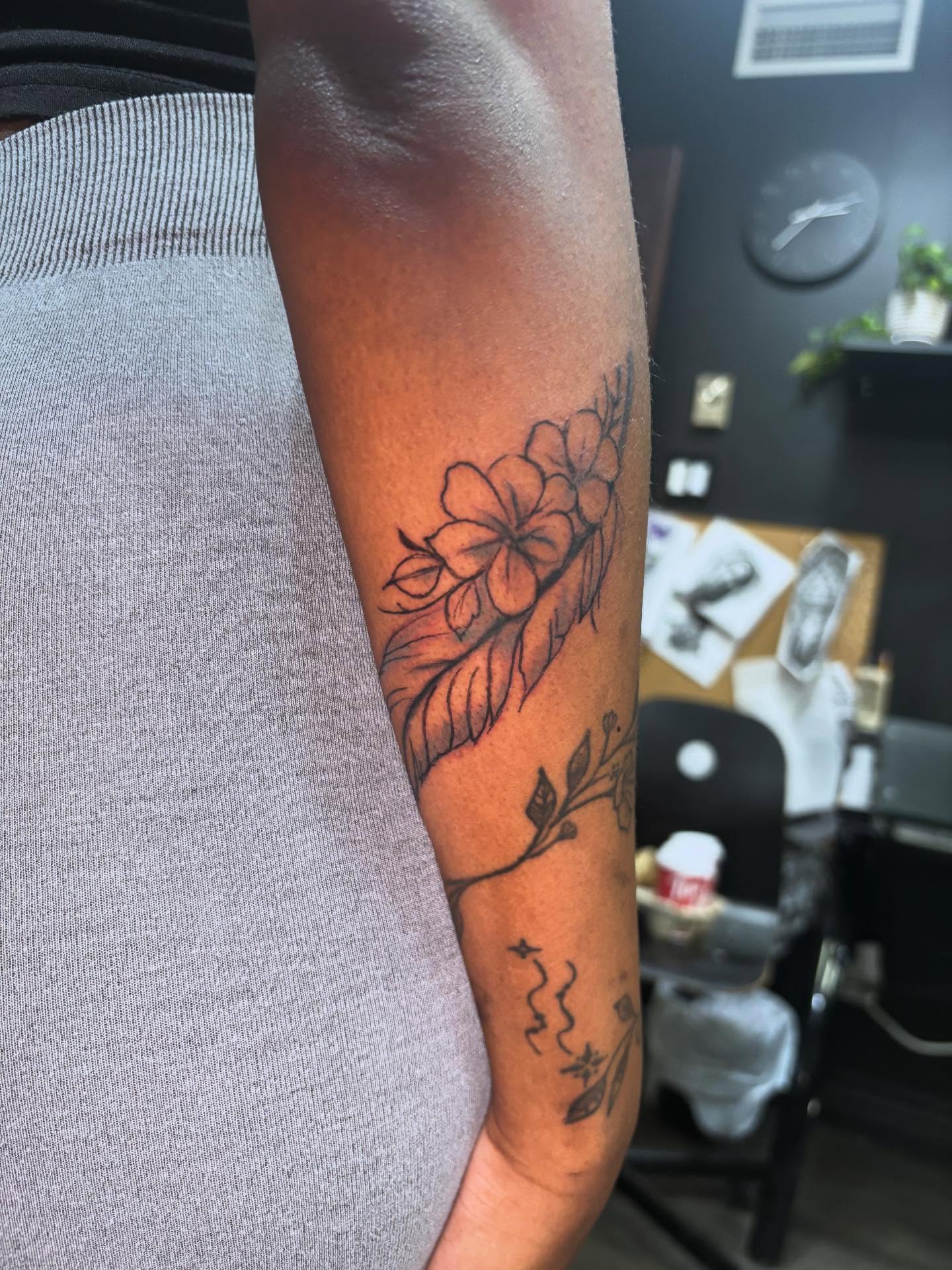 Tattoo by @allthings_comix — black_and_grey