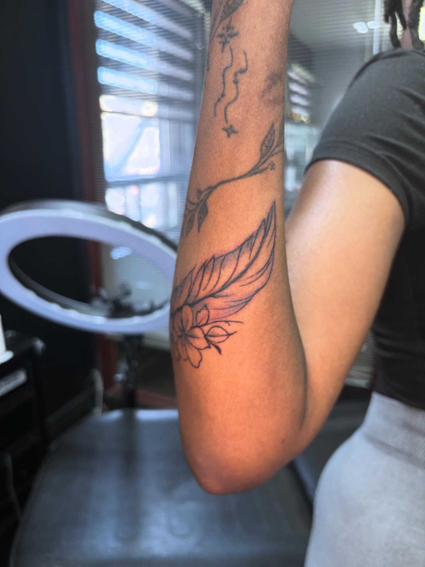 Tattoo by @allthings_comix — black_and_grey