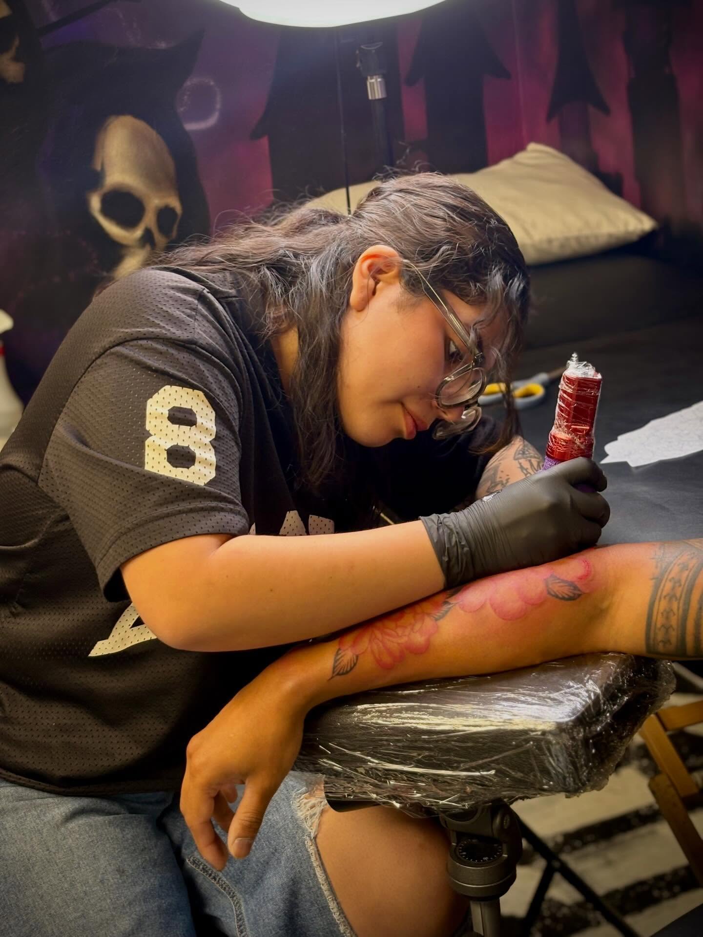 Tattoo by @ninelivestvttoo β dotwork