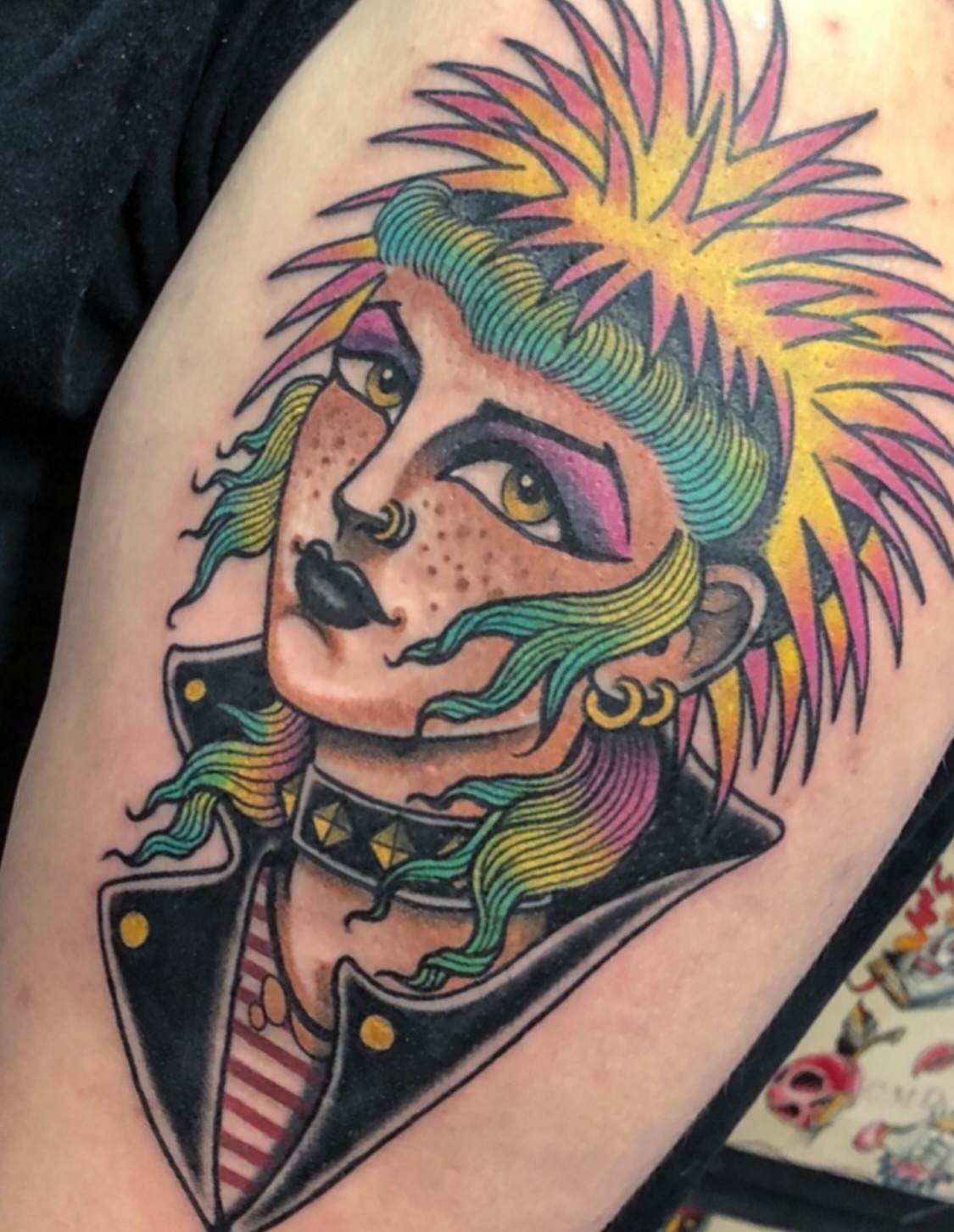 Tattoo by @cammerondamnit — american_traditional, new_school