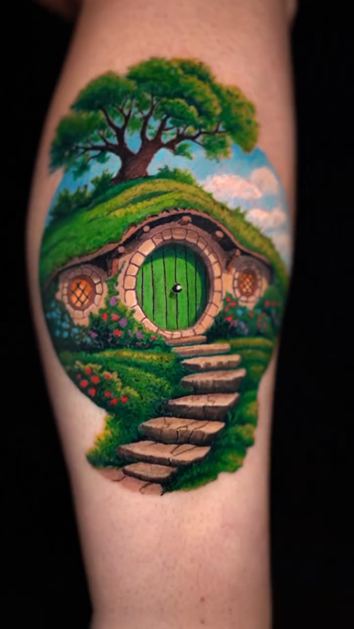 Tattoo work at Hell City Tattoo Festival – Columbus 2026