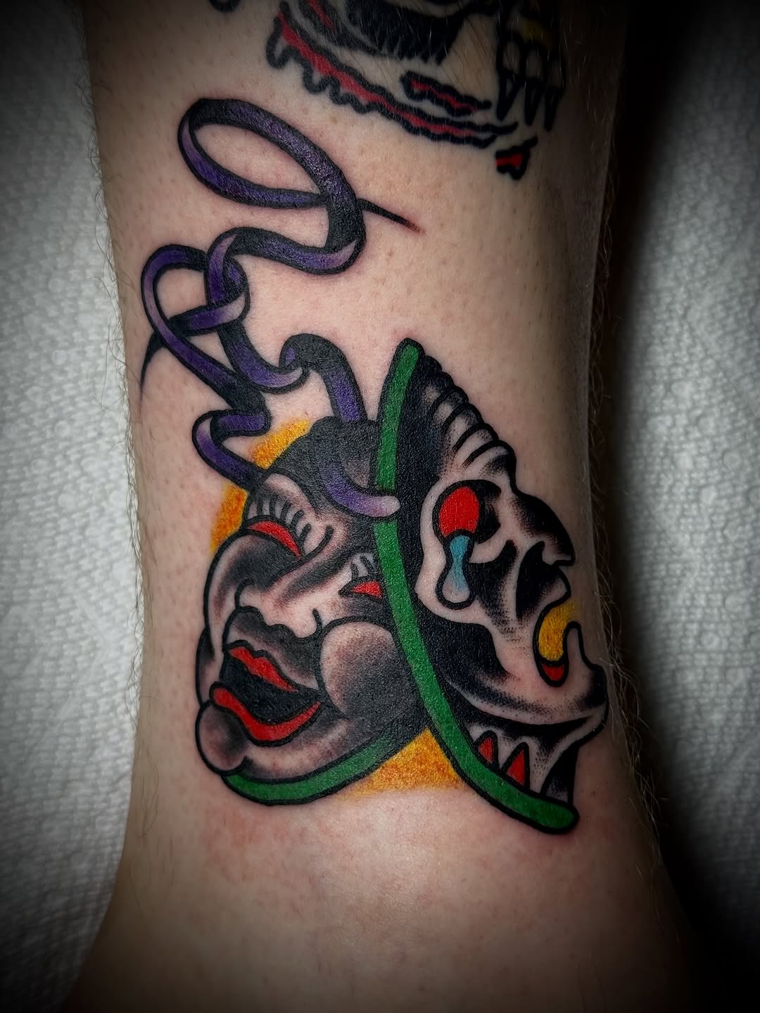 Tattoo by @chuckderek_ — neo_traditional, black_and_grey