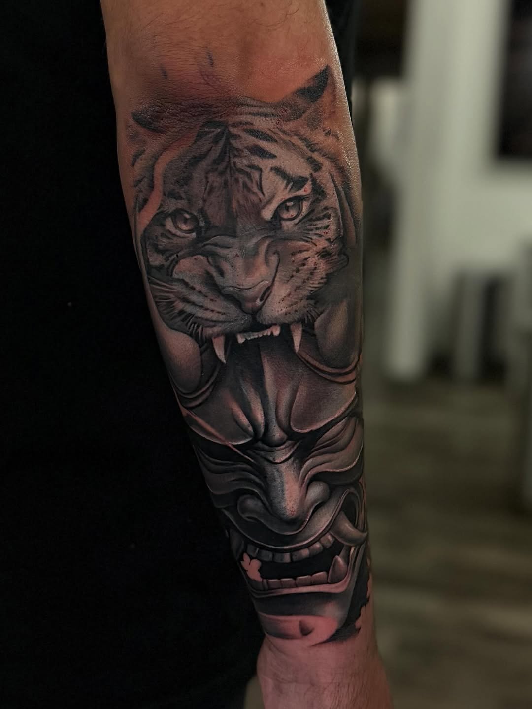 Tattoo by @meretattoos — realism, black_and_grey