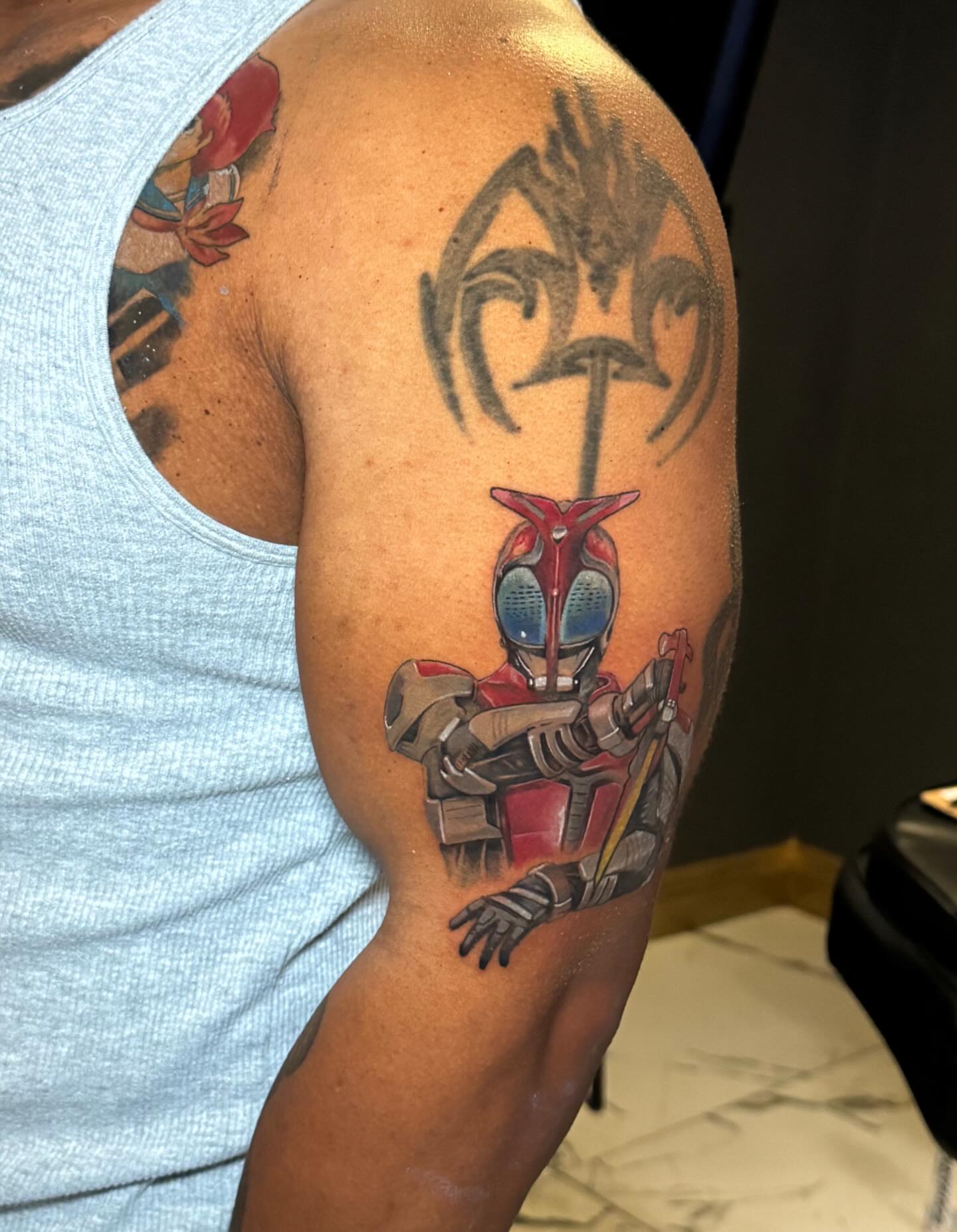 Tattoo by @tiptopartist — anime