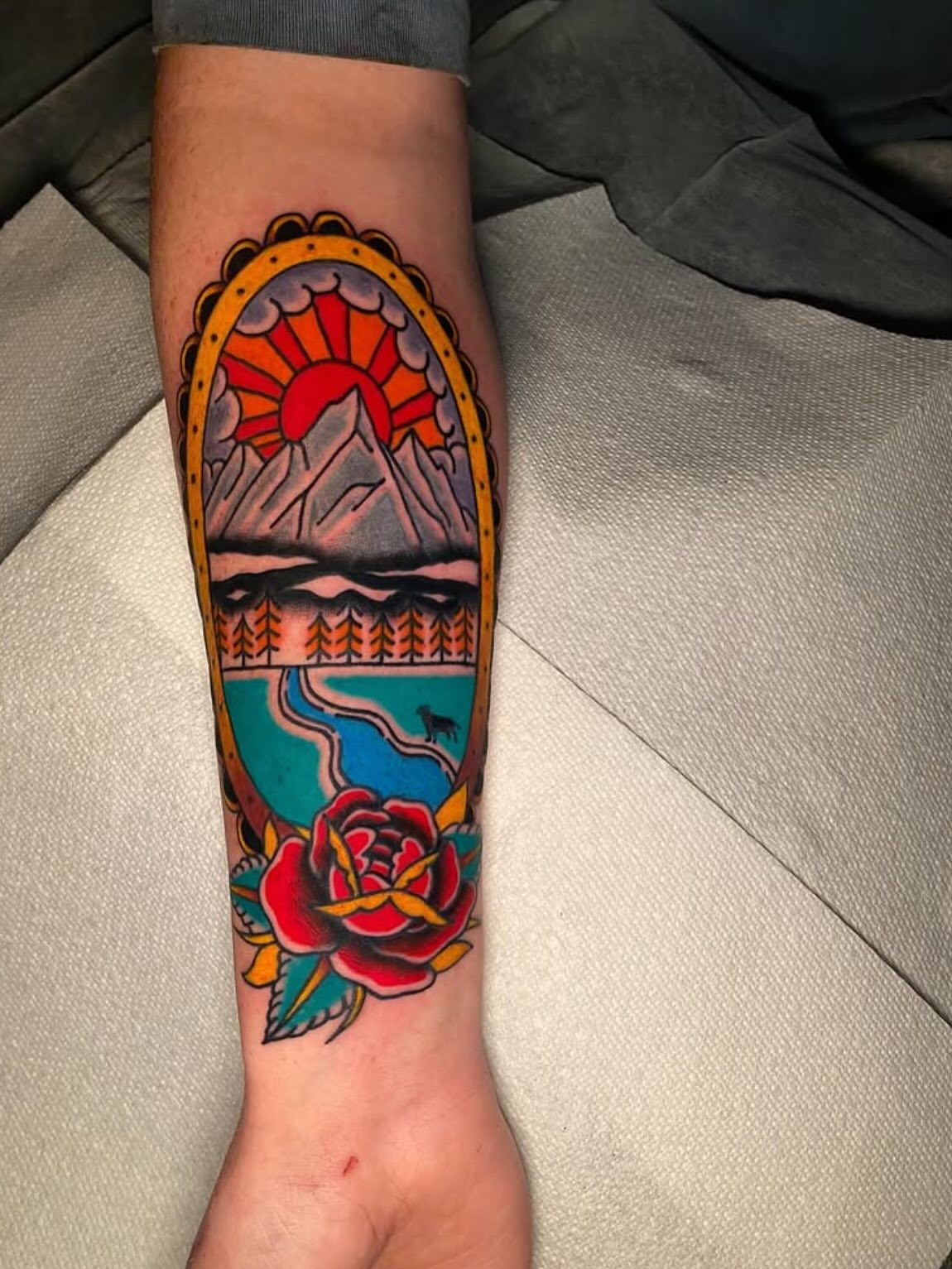 Tattoo by @gunnar_tatts — american_traditional