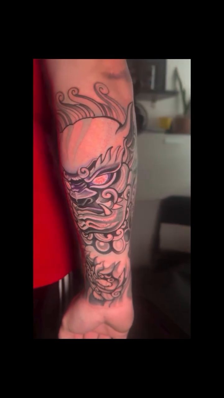 Tattoo by @marshall_sinclair — japanese_irezumi, black_and_grey