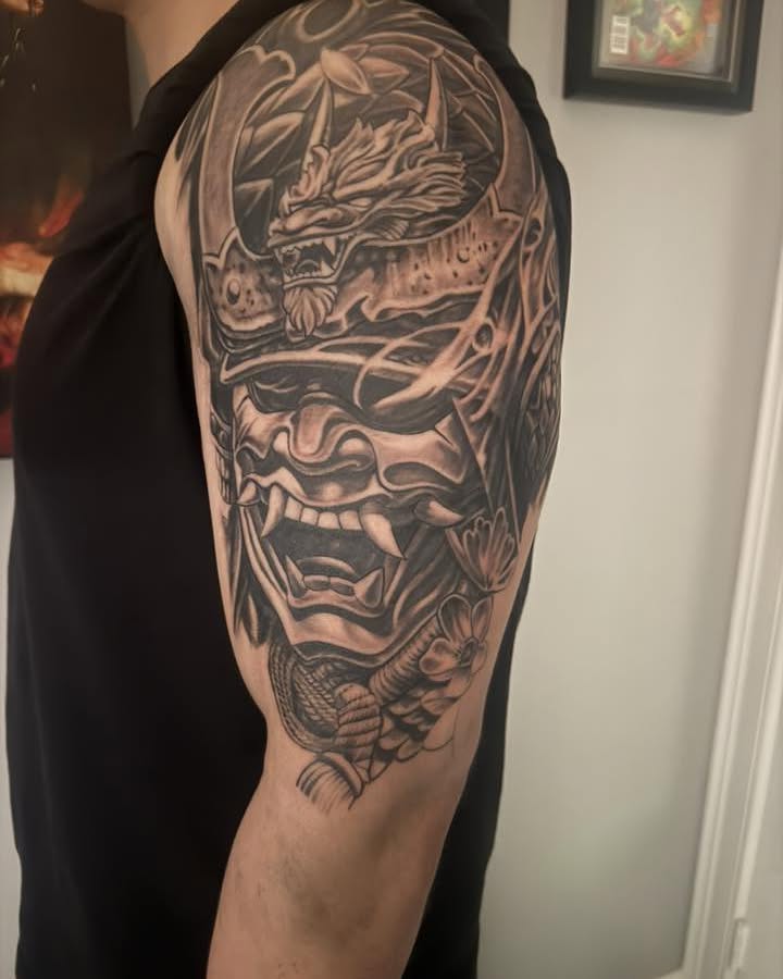 Tattoo by @mccartista — black_and_grey, realism
