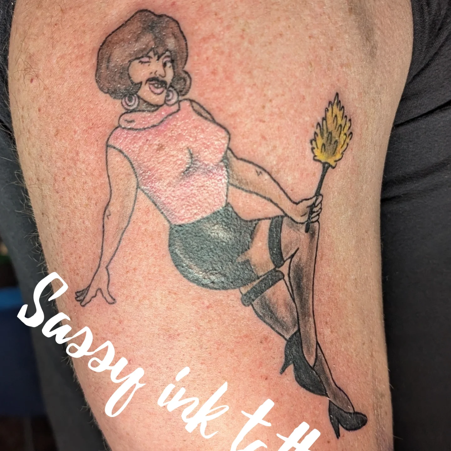 Tattoo by @sassyinktattoos — american_traditional