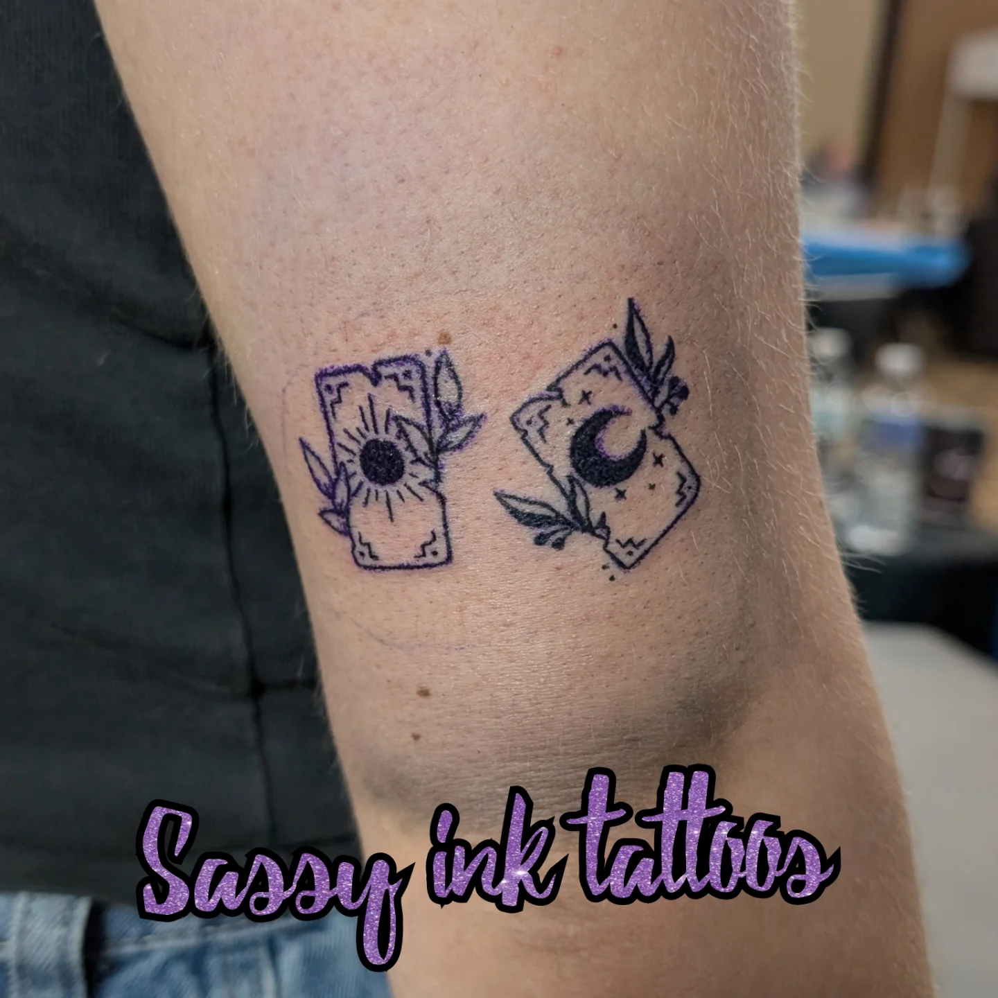 Tattoo by @sassyinktattoos — dotwork