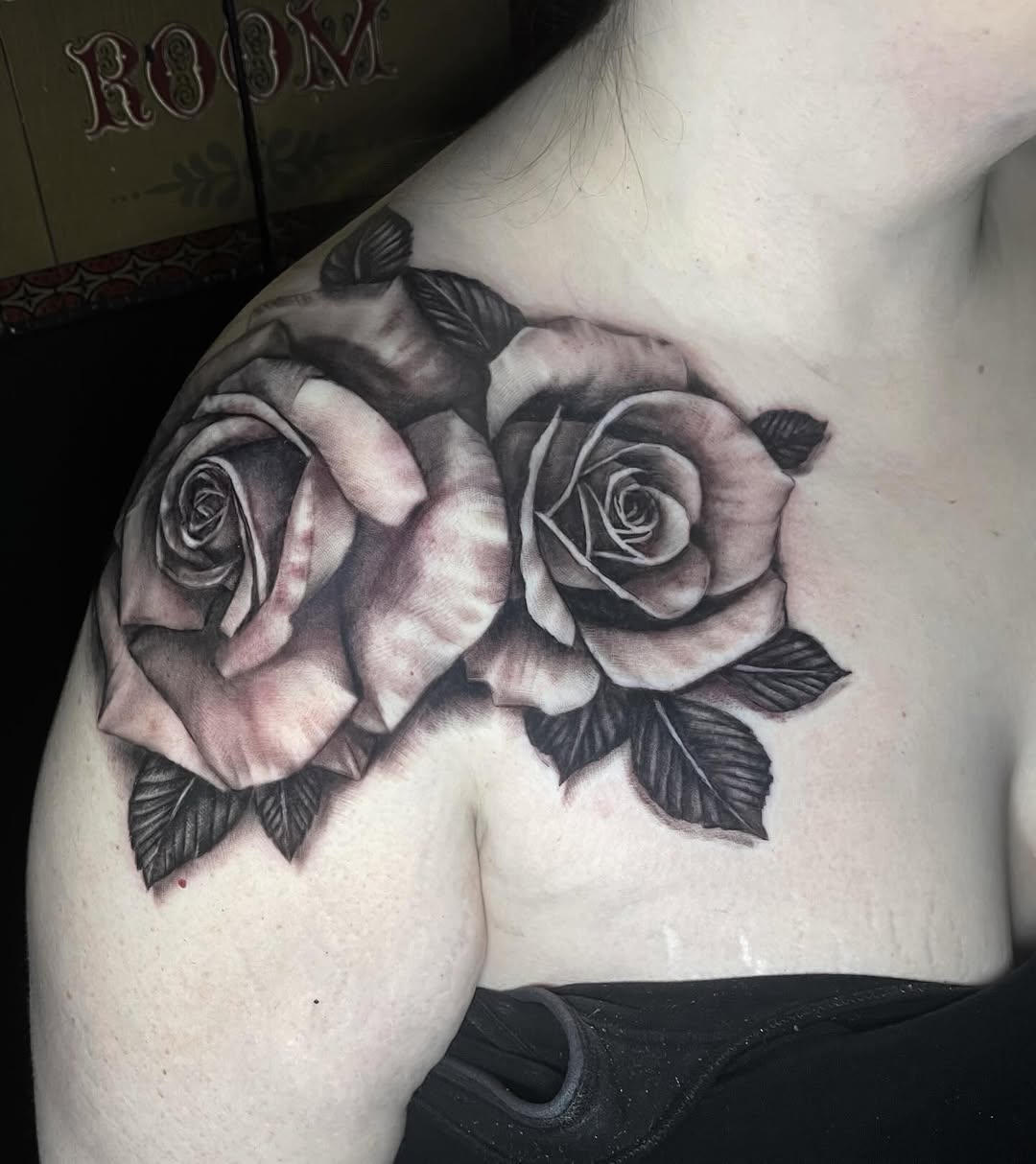 Tattoo by @gabriele_tattooer — realism, black_and_grey