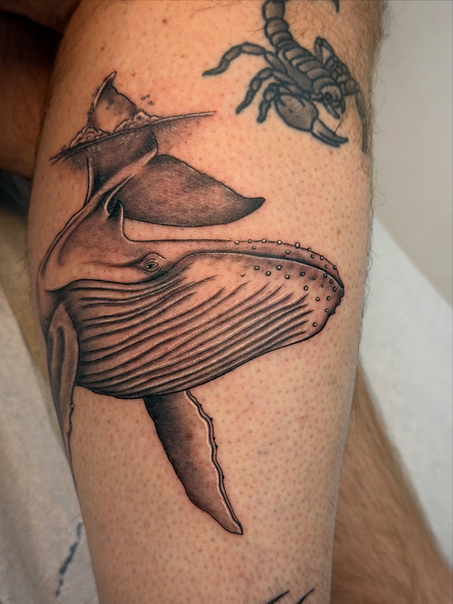 Tattoo by @inkedbyneet — black_and_grey