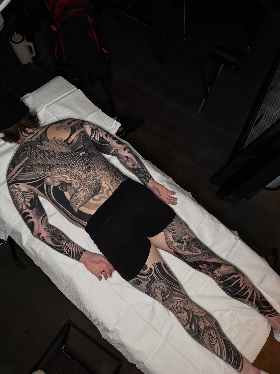 Tattoo by @zachdonn — japanese_irezumi, black_and_grey