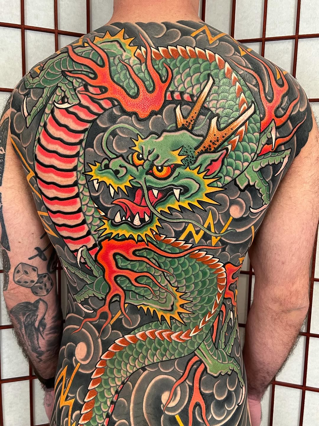 Tattoo by @adammirart — japanese_irezumi, black_and_grey