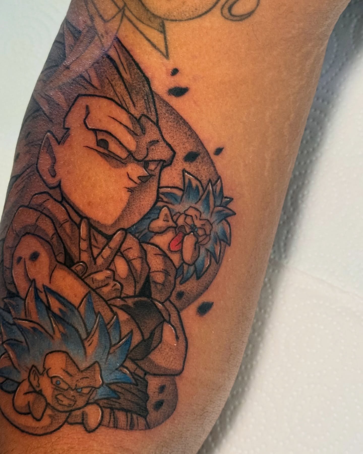 Tattoo by @create.inks — anime