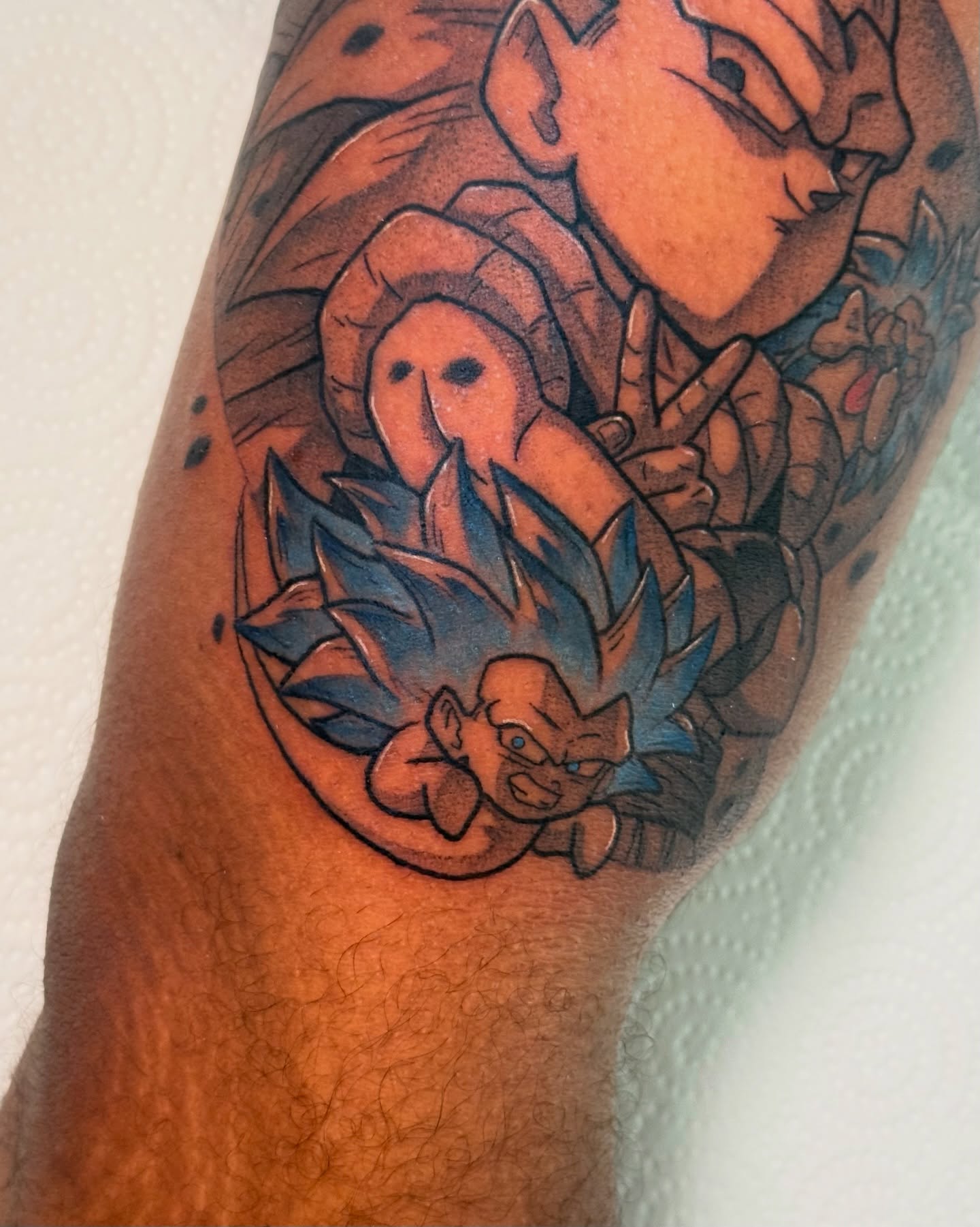 Tattoo by @create.inks — anime