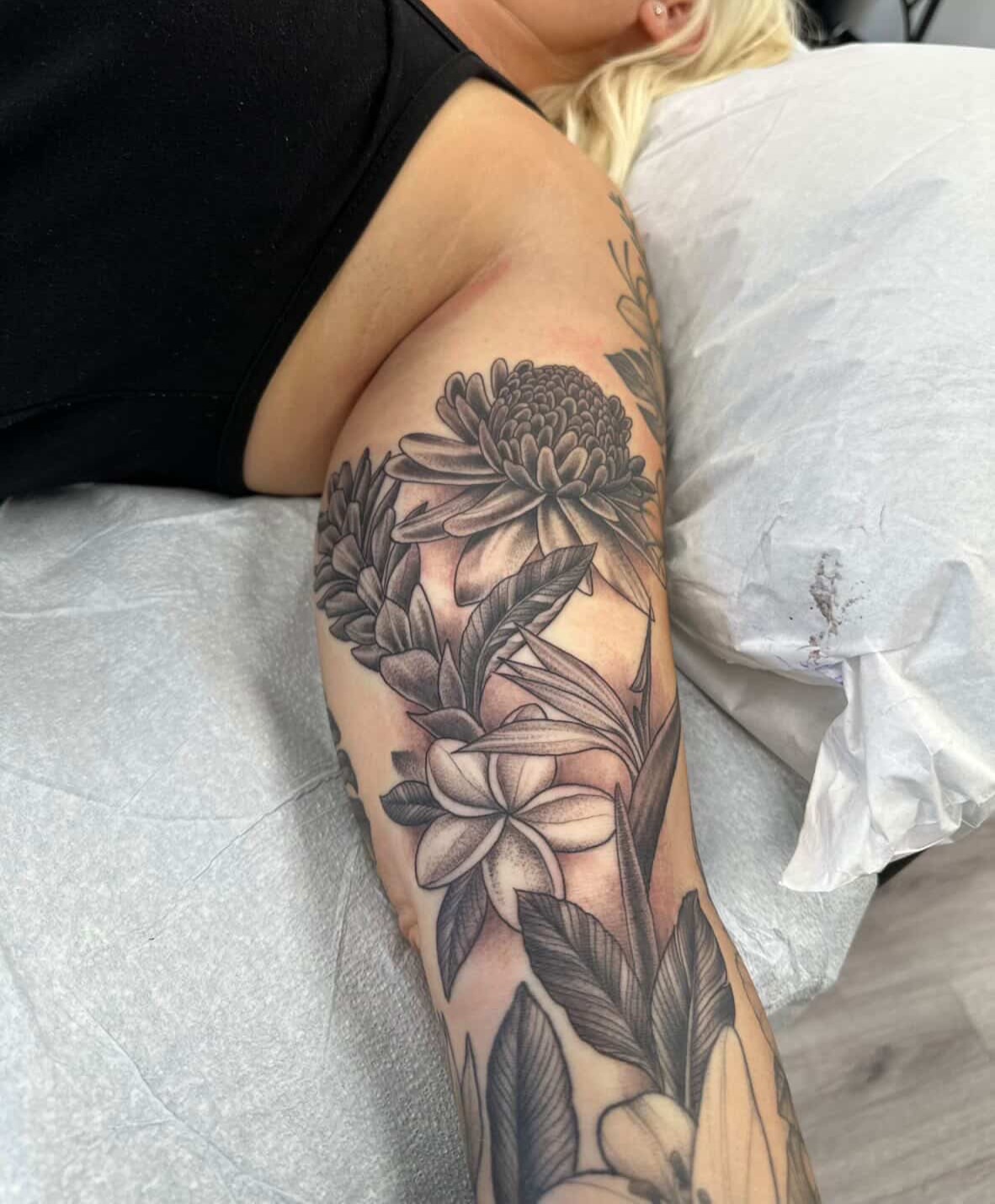 Tattoo by @tattoosbyevan — black_and_grey, realism