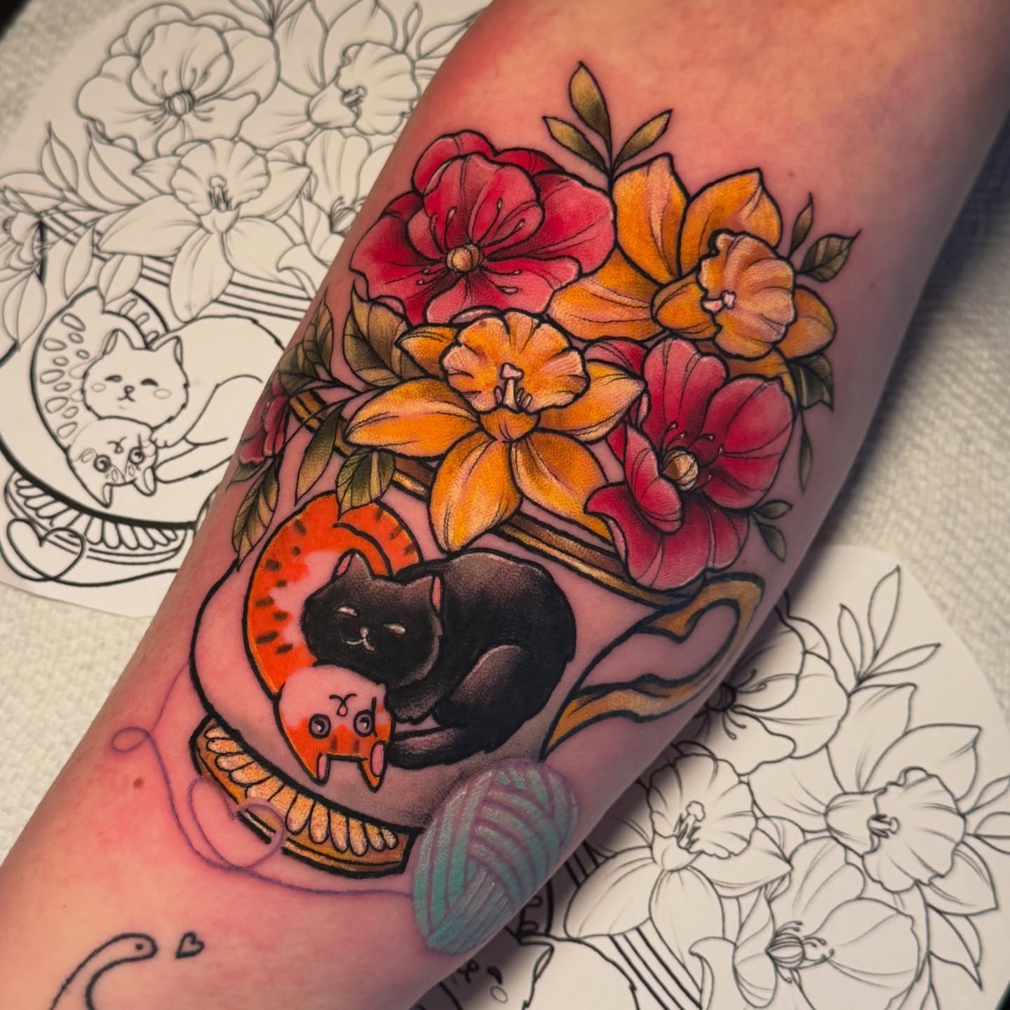 Tattoo by @selena.tattoooss — new_school