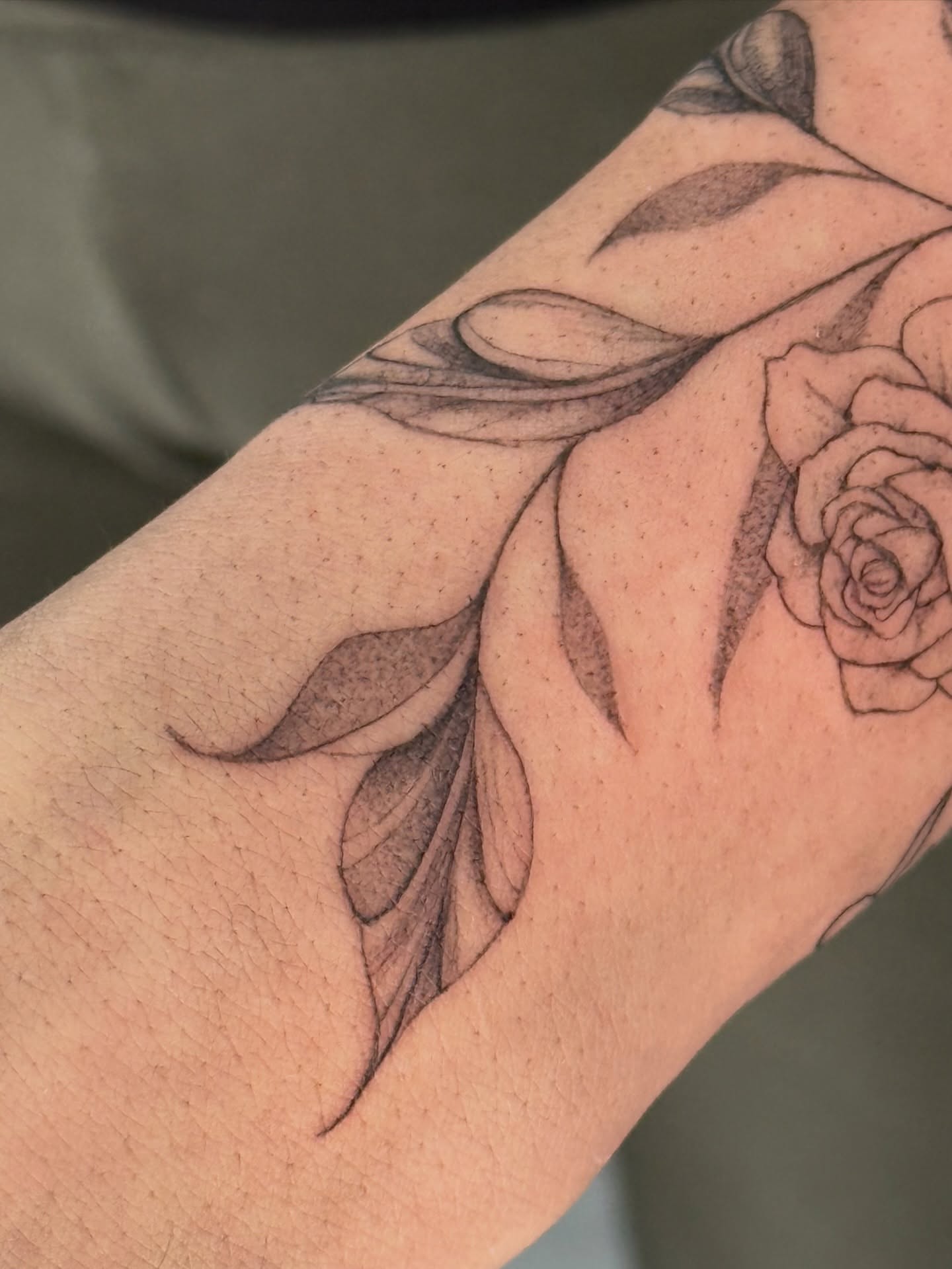 Tattoo by @pomaikai.artistry — black_and_grey