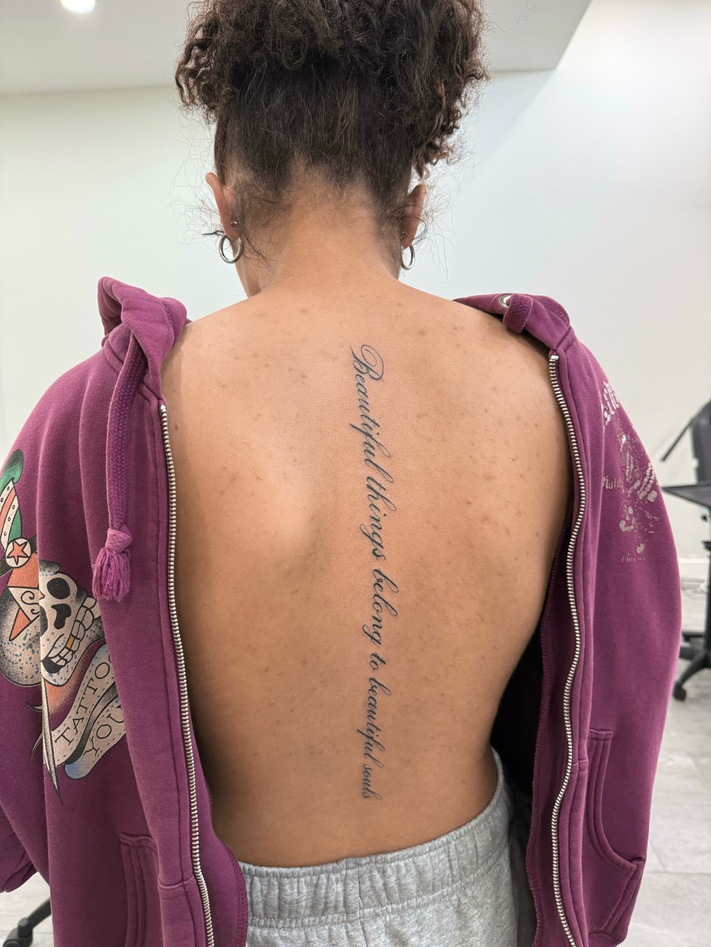 Tattoo by @pomaikai.artistry — lettering_script